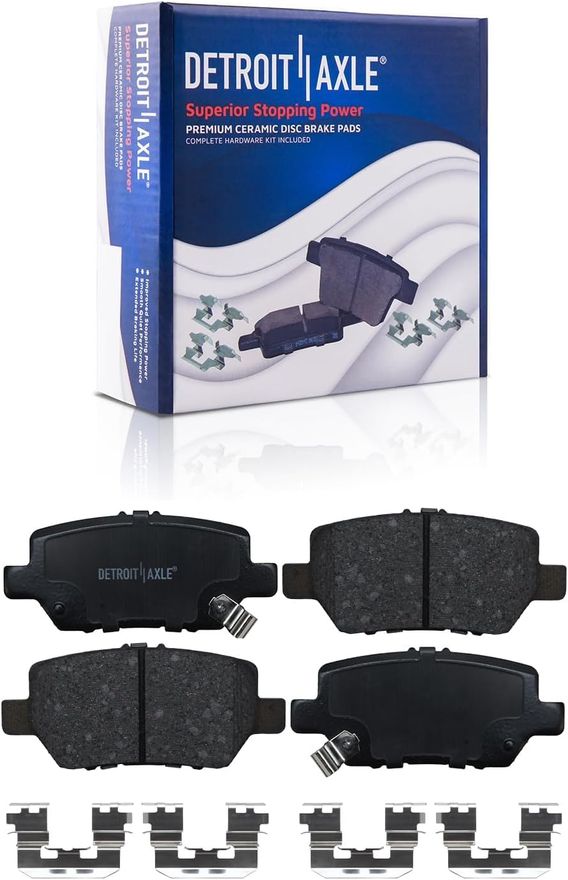 Rear Ceramic Brake Pad - P-1090 x2