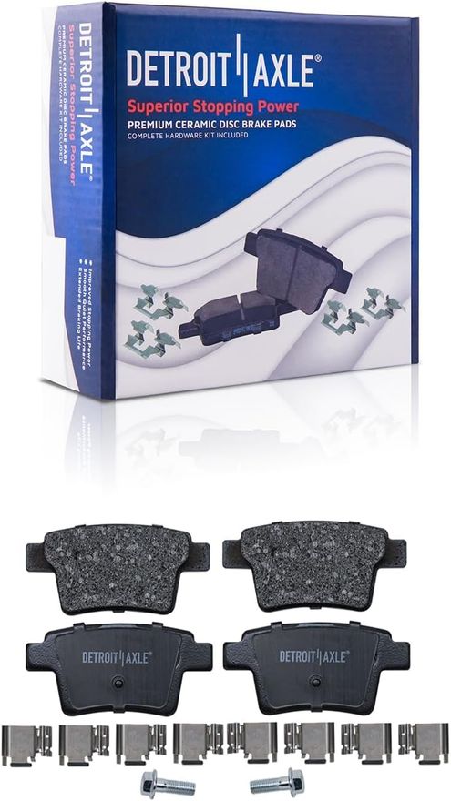 Rear Ceramic Brake Pad - P-1071 x2