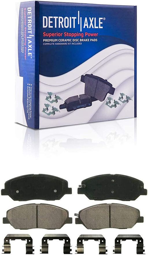 Front Ceramic Brake Pads - P-1202 x2