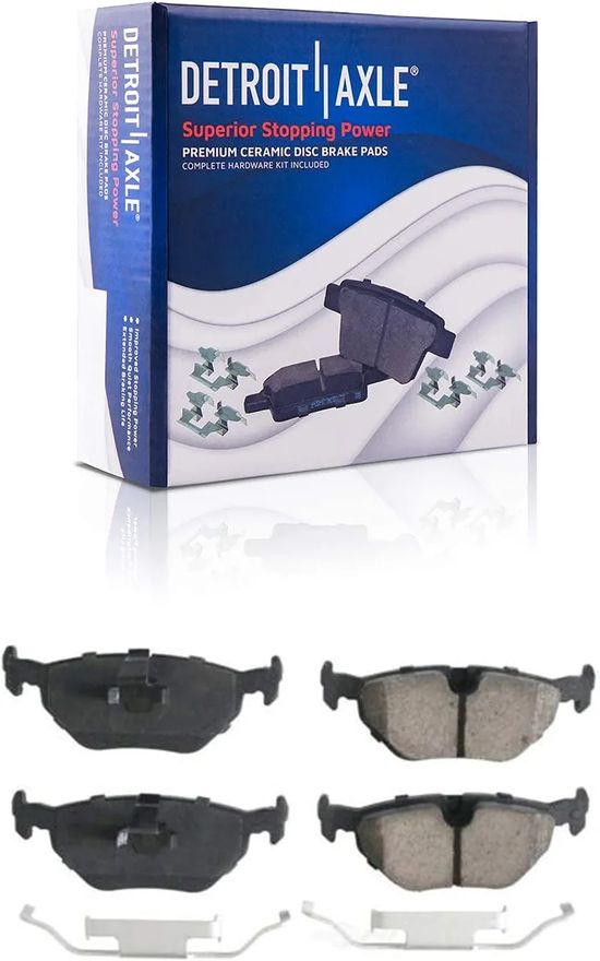 Rear Ceramic Brake Pad - P-692 x2