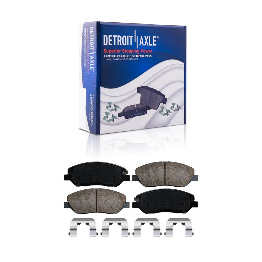 Front Ceramic Brake Pads - P-1202 x2