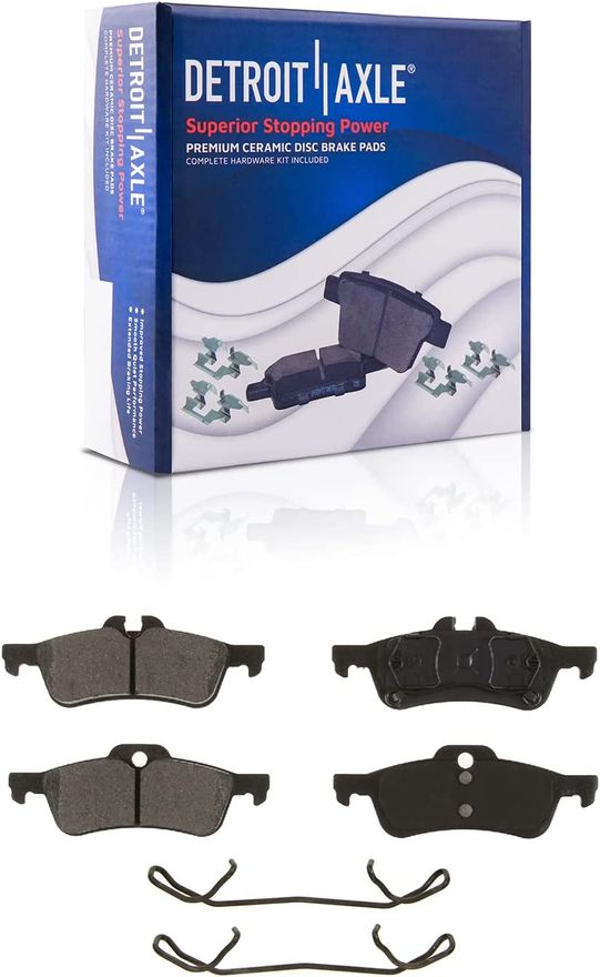 Rear Ceramic Brake Pad - P-1060 x2