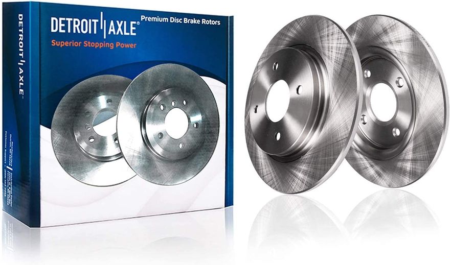 Rear Disc Brake Rotors - R-31244 x2