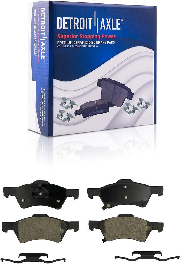 Front Ceramic Brake Pads - P-857 x2