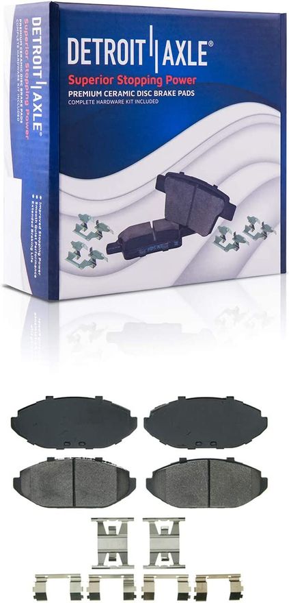 Front Ceramic Brake Pad - P-748 x2