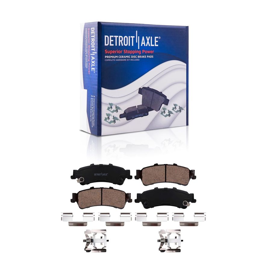 Rear Ceramic Brake Pad - P-792 x2