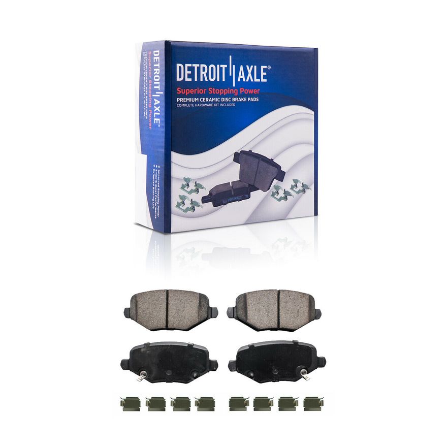 Rear Ceramic Brake Pad - P-1719 x2