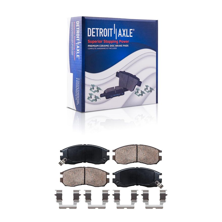 Front Ceramic Brake Pad - P-484 x2