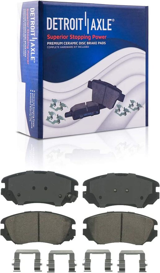 Front Ceramic Brake Pads - P-1421 x2