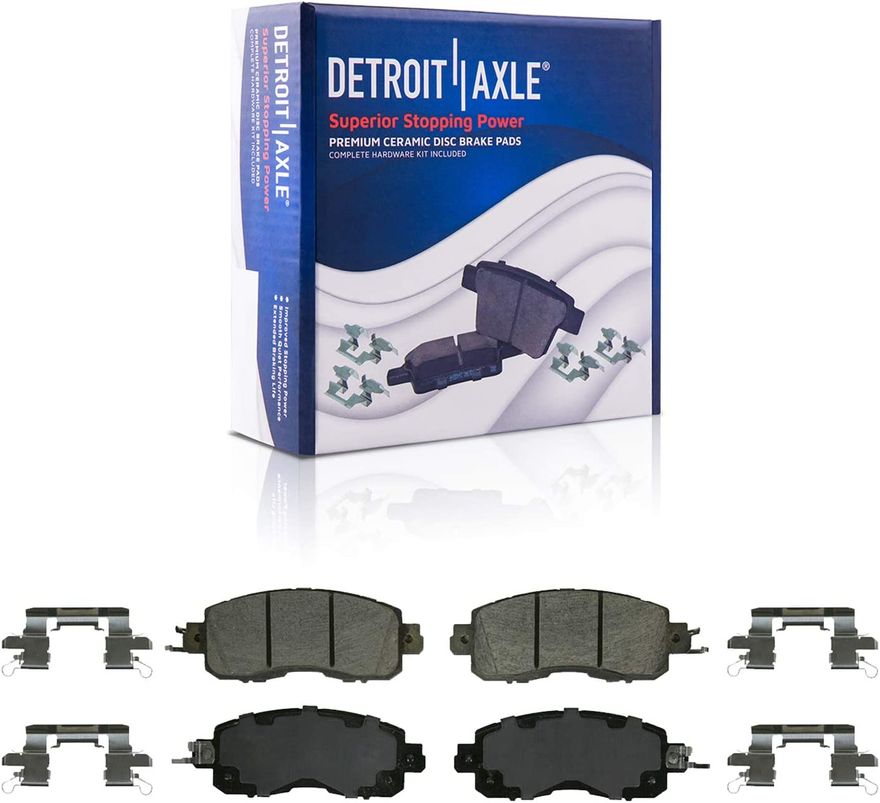 Front Ceramic Brake Pad - P-1650 x2