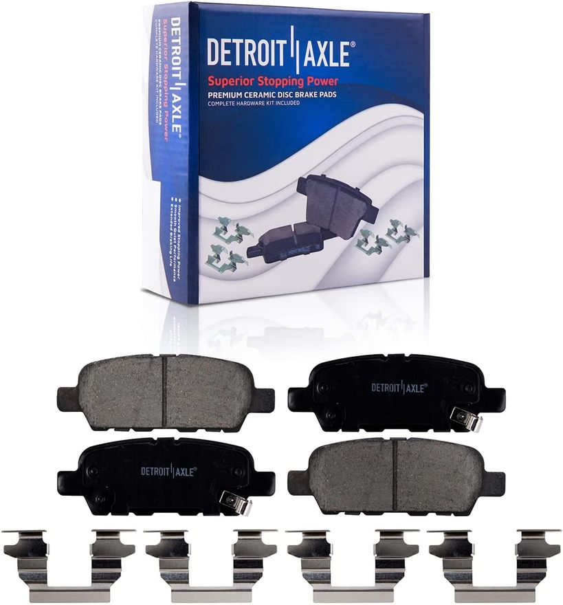 Rear Ceramic Brake Pad - P-905 x2