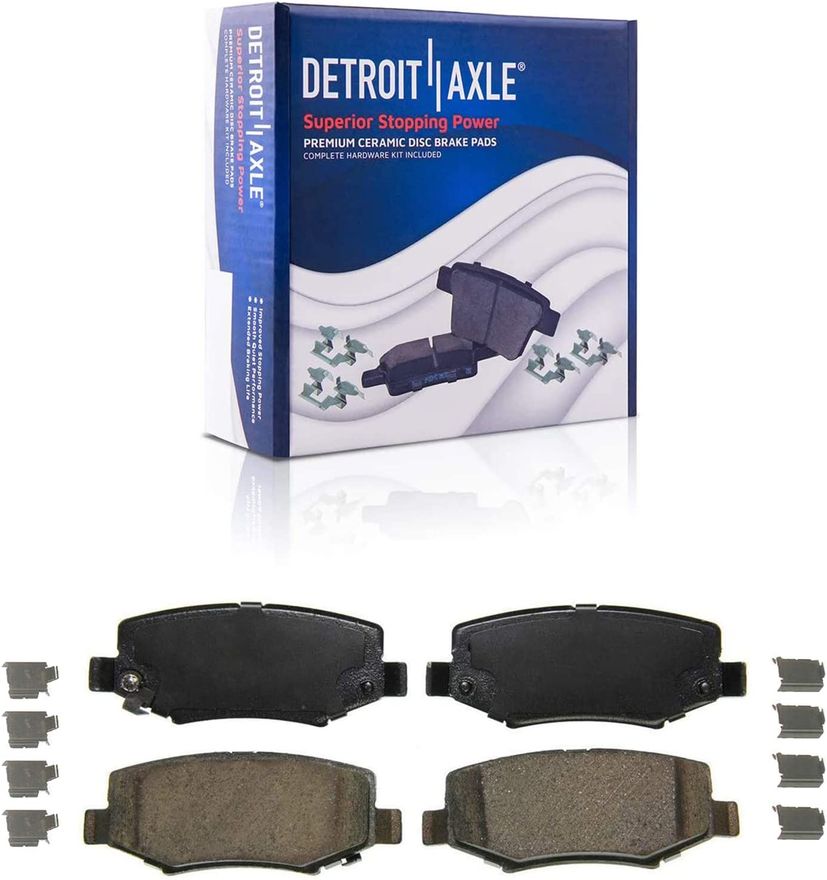 Rear Ceramic Brake Pad - P-1274 x2