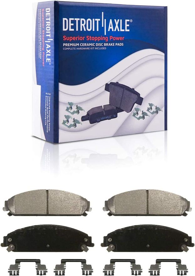 Front Ceramic Brake Pads - P-1058 x2