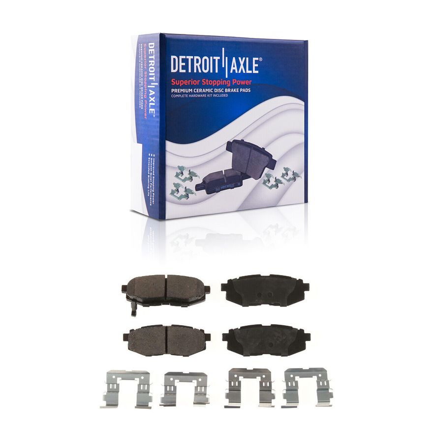 Rear Brake Pad - P-1114 x2