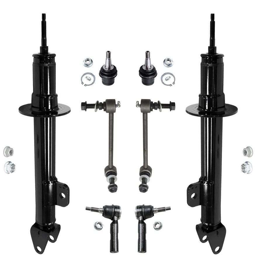 Main Image - Front Bare Strut Shocks Tie Rods