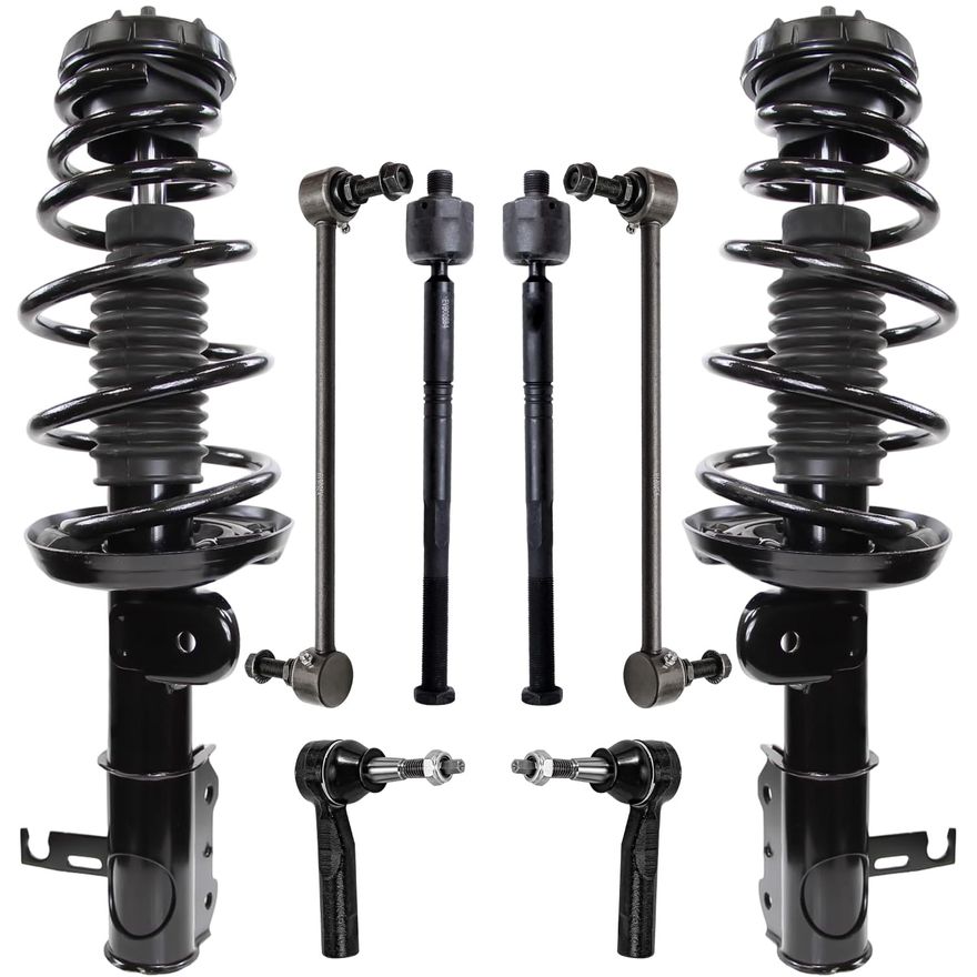 Main Image - Front Bare Strut Shocks Tie Rods