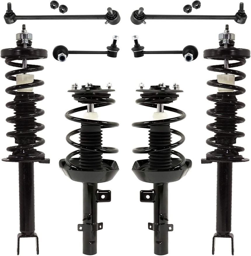 Main Image - Front & Rear Struts Sway Bars
