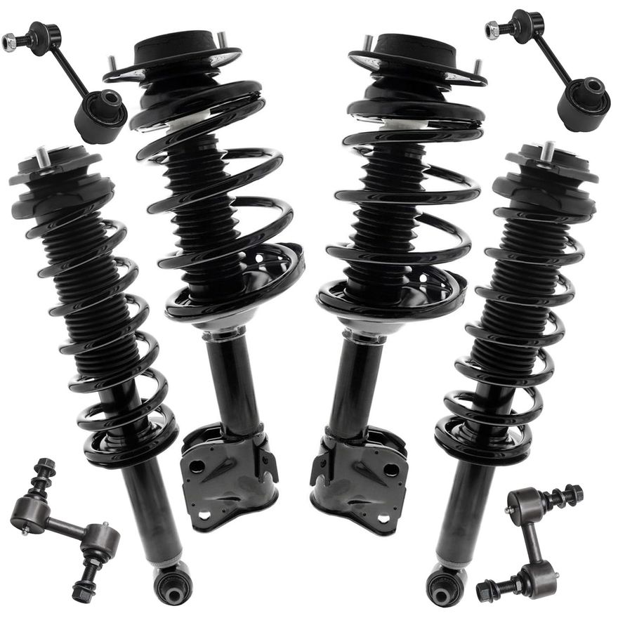 Main Image - Front & Rear Struts Sway Bars