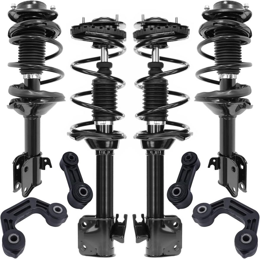 Main Image - Front & Rear Struts Sway Bars