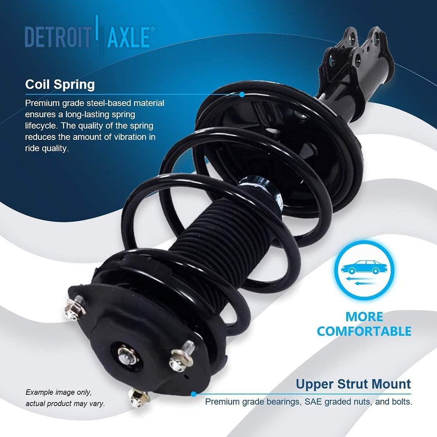 thumbnail image 2 of 8-Piece Complete Strut & Spring Assembly Kit Front & Rear For Dodge Journey 2009-2018 2 of 4