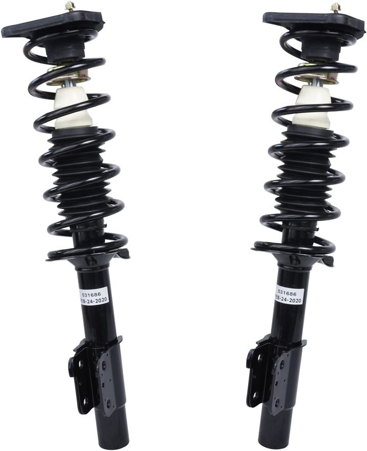 Rear Strut w/Coil Spring - 171686 x2