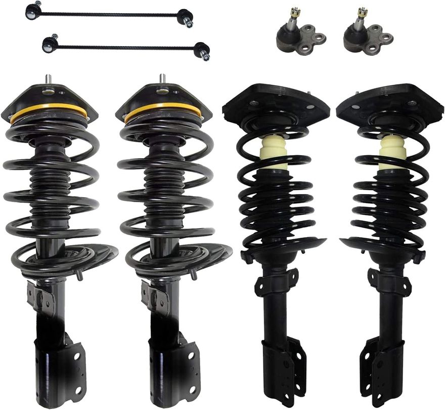 Main Image - Front Rear Struts Sway Bars Kit