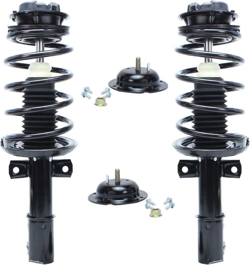 Front Struts w/Coil Spring - 172203 x2