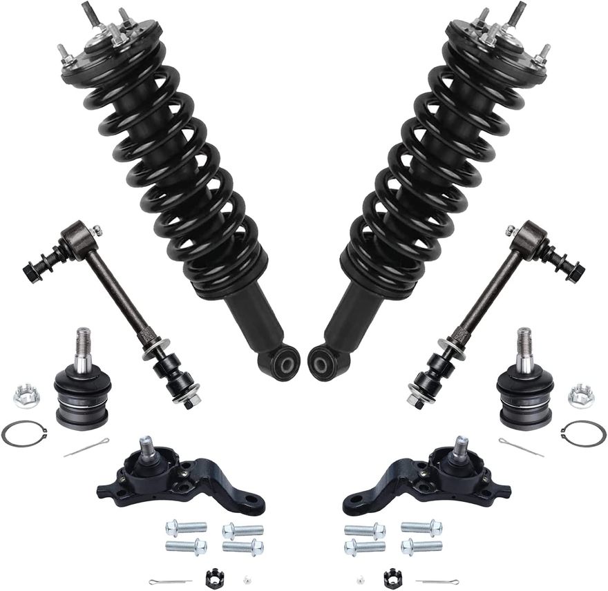 Main Image - Front & Rear Struts Sway Bars
