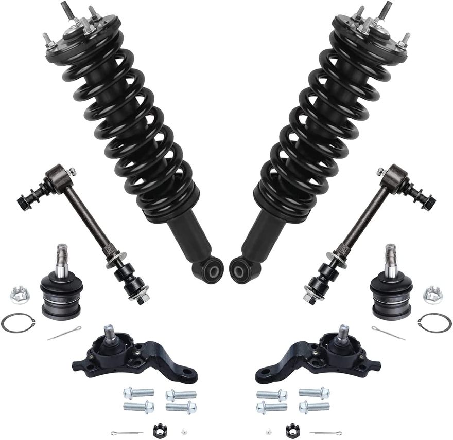 Main Image - Front & Rear Struts Sway Bars