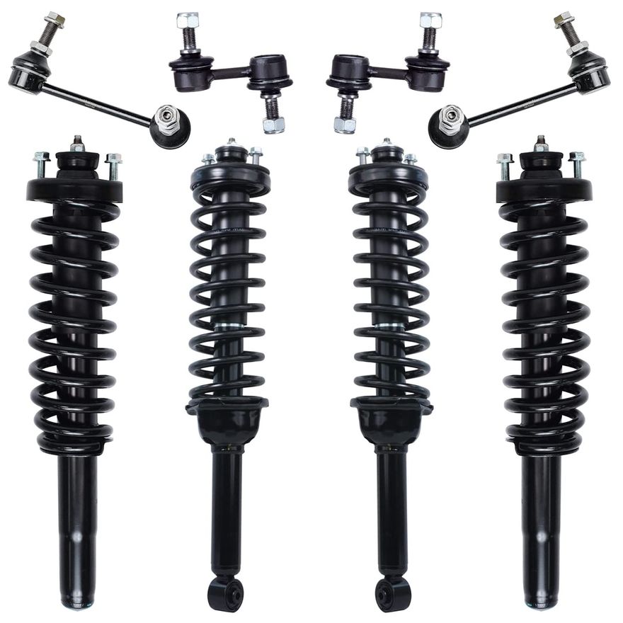 Main Image - Front Rear Struts Sway Bar Links