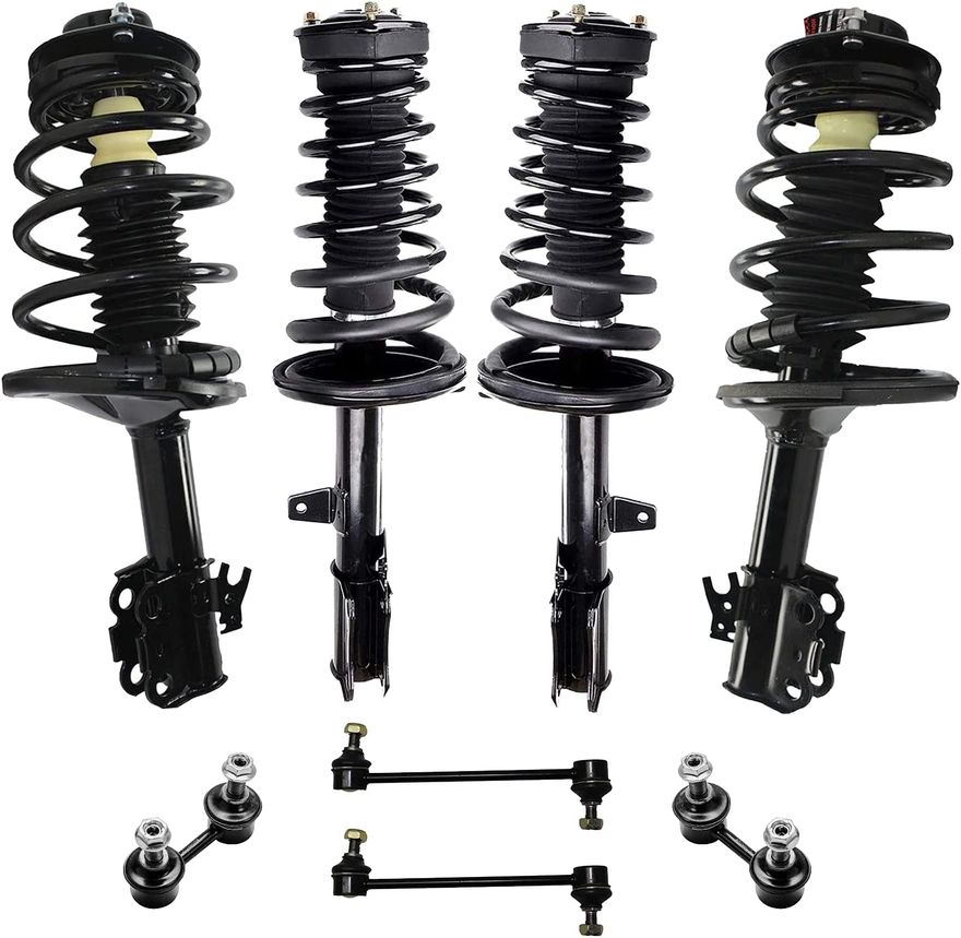 Main Image - Front Rear Struts Sway Bars Kit