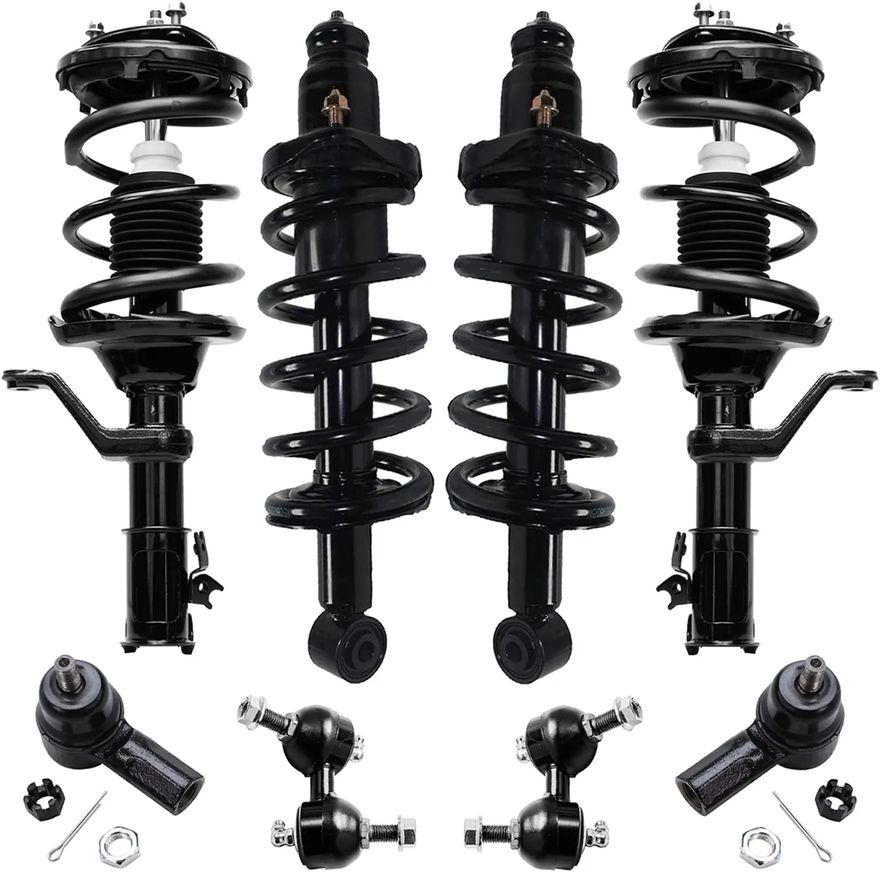 Main Image - Front Rear Struts Tie Rods Kit