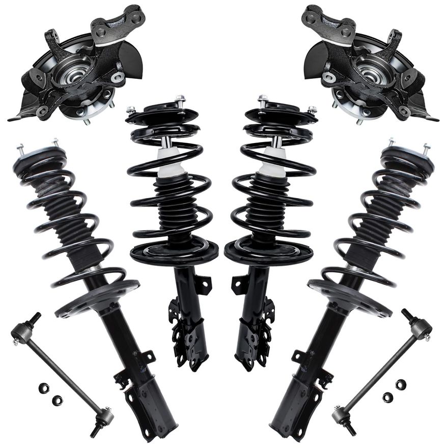 Main Image - Front & Rear Struts Knuckles