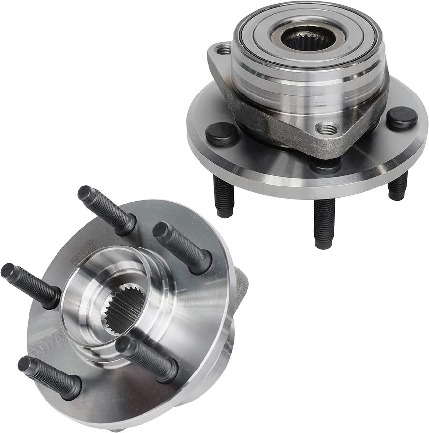 Front Wheel Hub & Bearings - 513100 x2