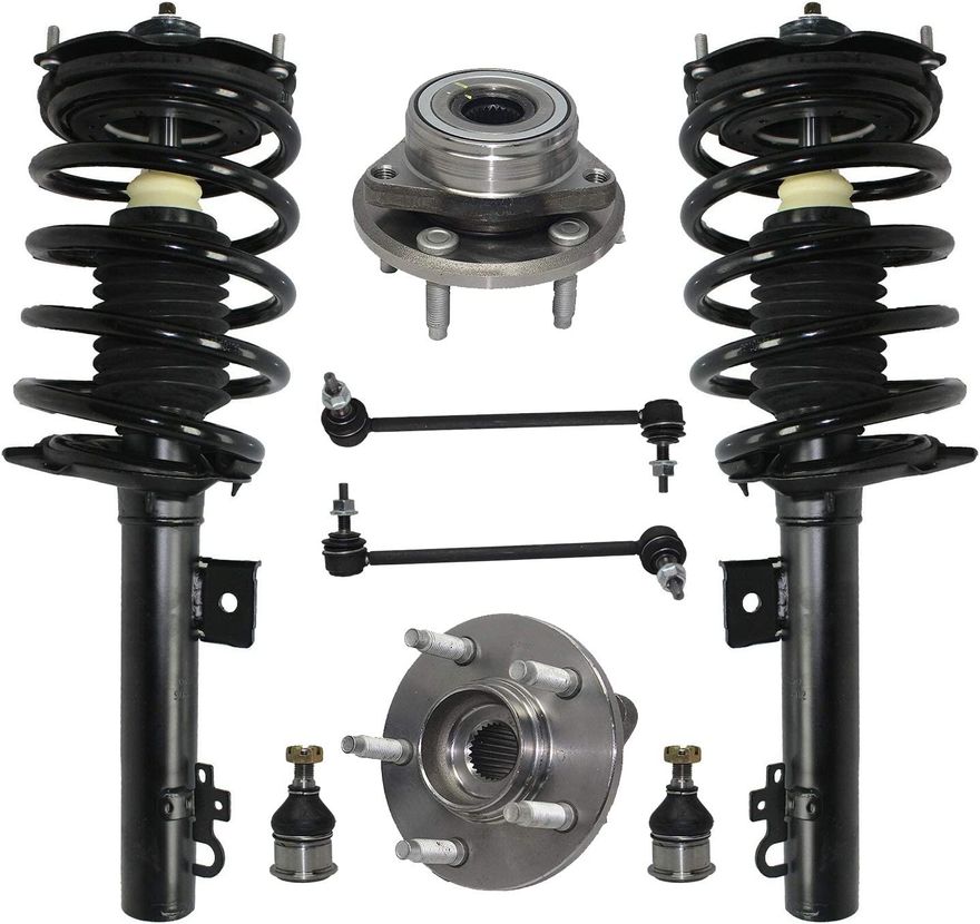 Main Image - Front Struts Wheel Hubs Sway Bar