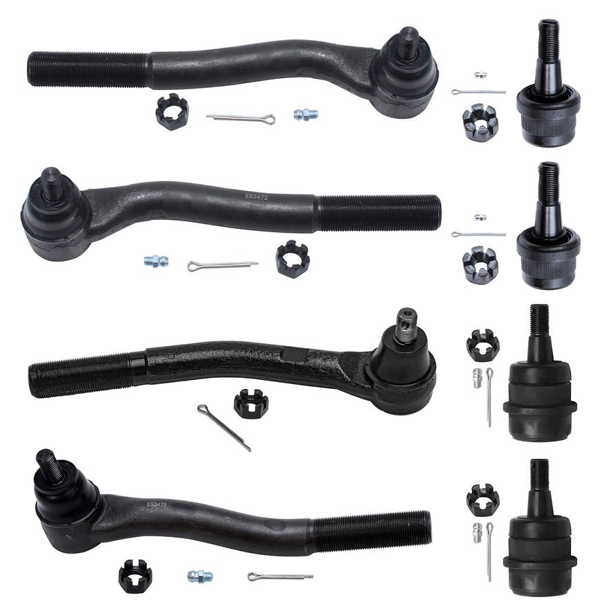 Main Image - Front Inner Outer Tie Rods Kit