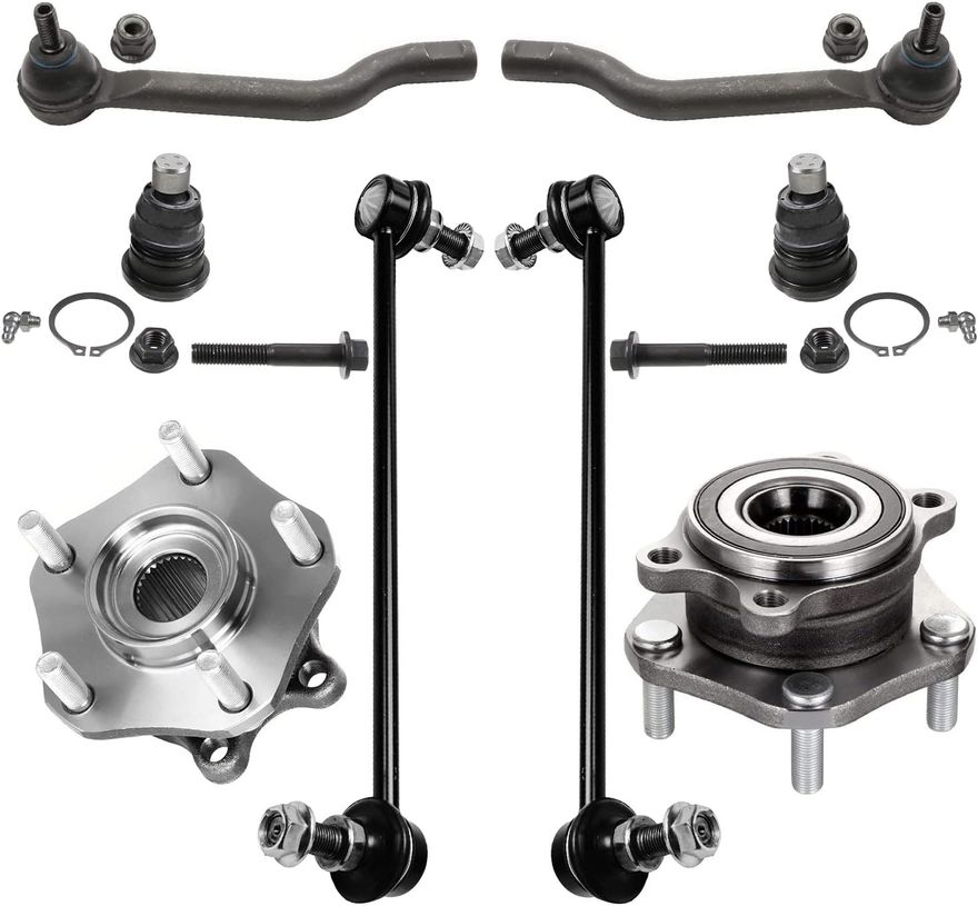 Main Image - Front Wheel Hubs Tie Rods