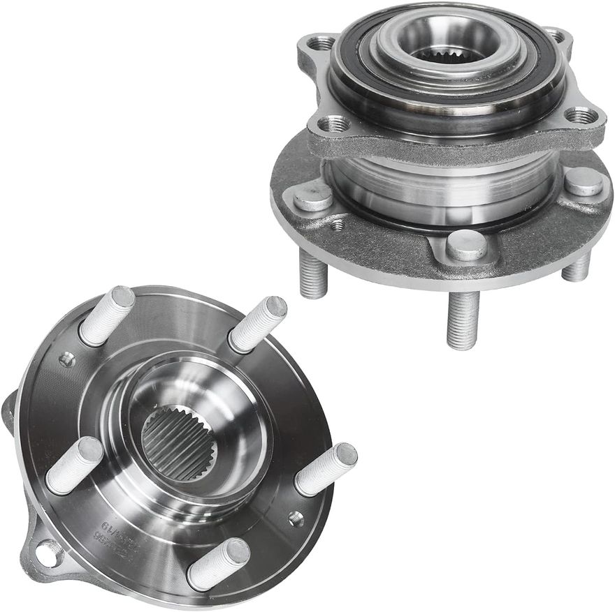 Front Wheel Hub and Bearing - 513266 x2