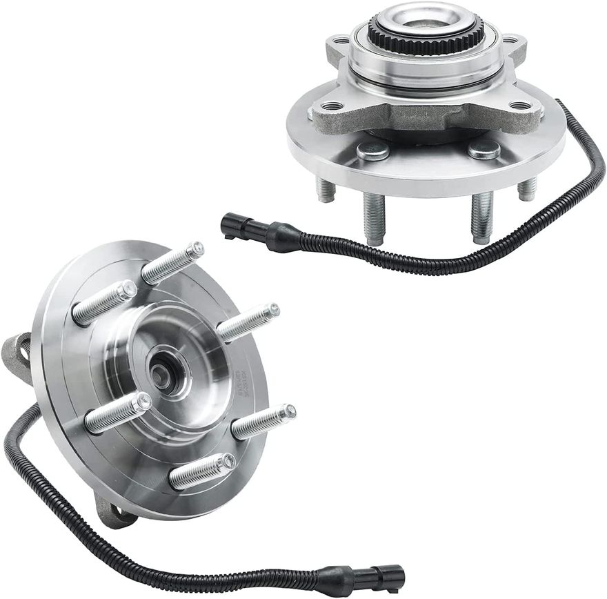 Front Wheel Hub and Bearings - 515095 x2