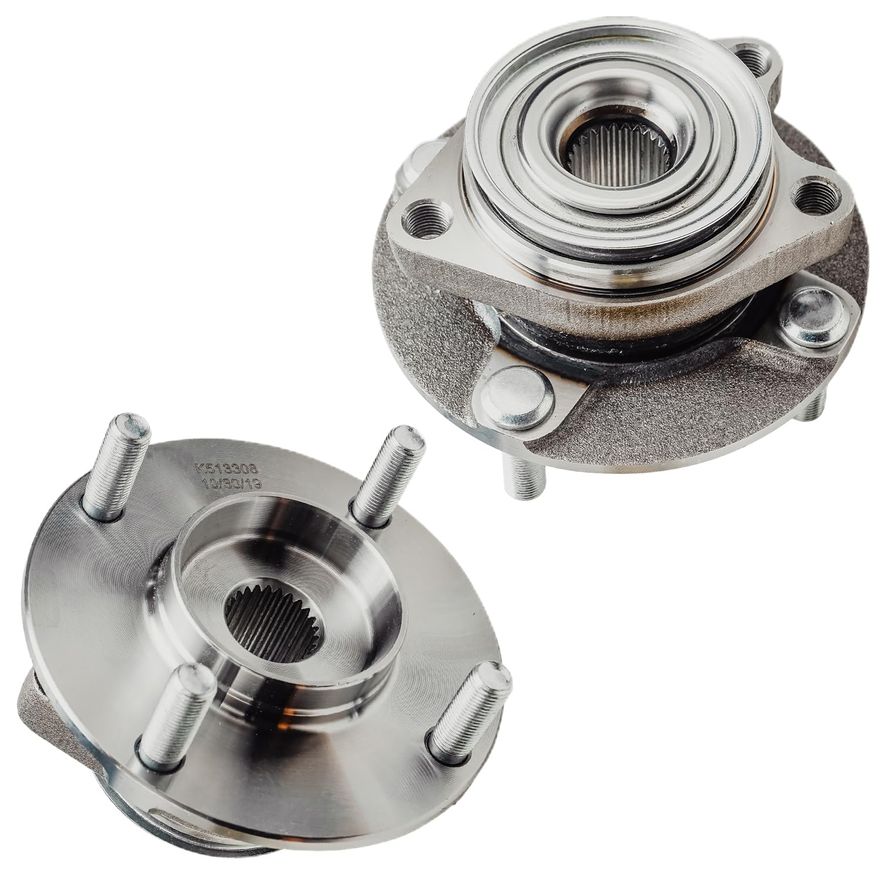 Front Wheel Hub and Bearing - 513308 x2