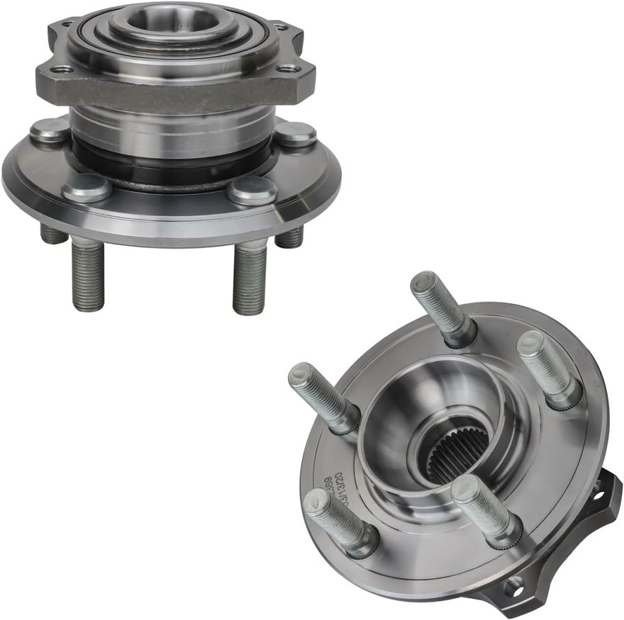 Rear Wheel Hub and Bearing - 512369 x2