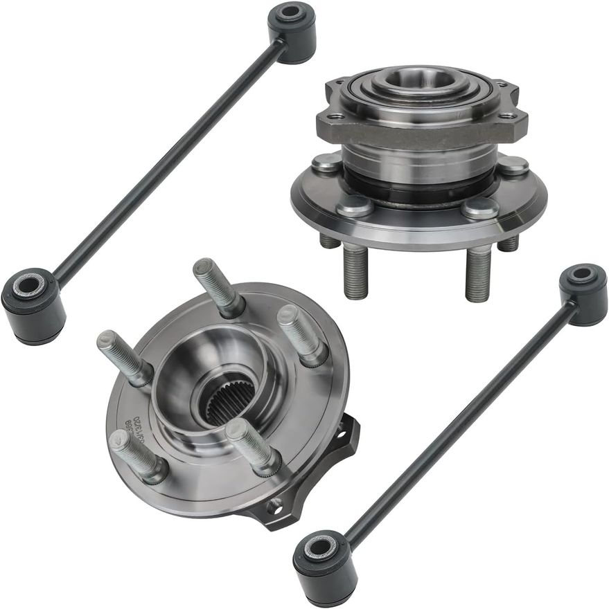 Main Image - Rear Wheel Hubs Sway Bars