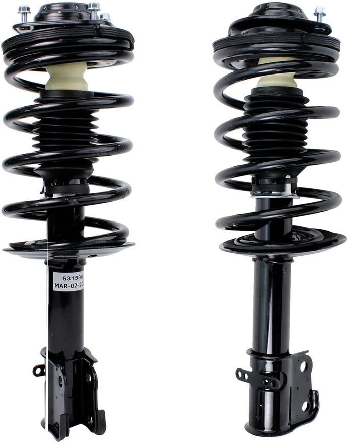 Front Strut w/Coil Spring - 173580 x2