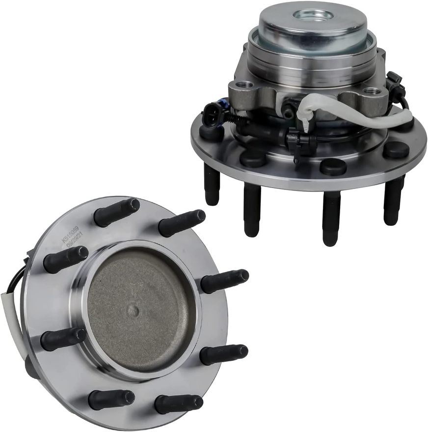 Front Wheel Hub and Bearings - 515059 x2