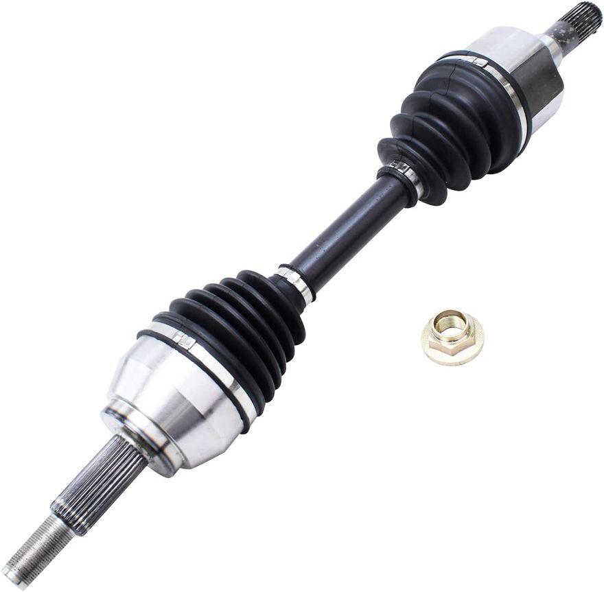 Detroit Axle 6pc Front 4WD Kit – CV Axles, Wheel Hubs, Tie Rods For Ford Explorer Mercury Mountaineer 2002–2003
