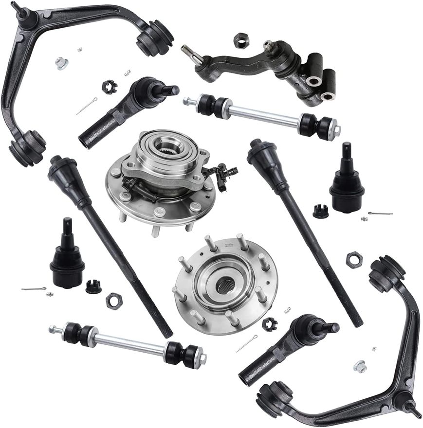 Main Image - Front Control Arms Wheel Hubs