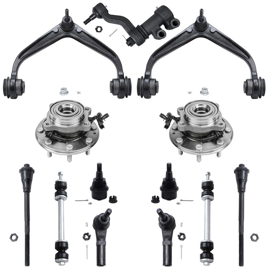 Main Image - Front Control Arms Wheel Hubs