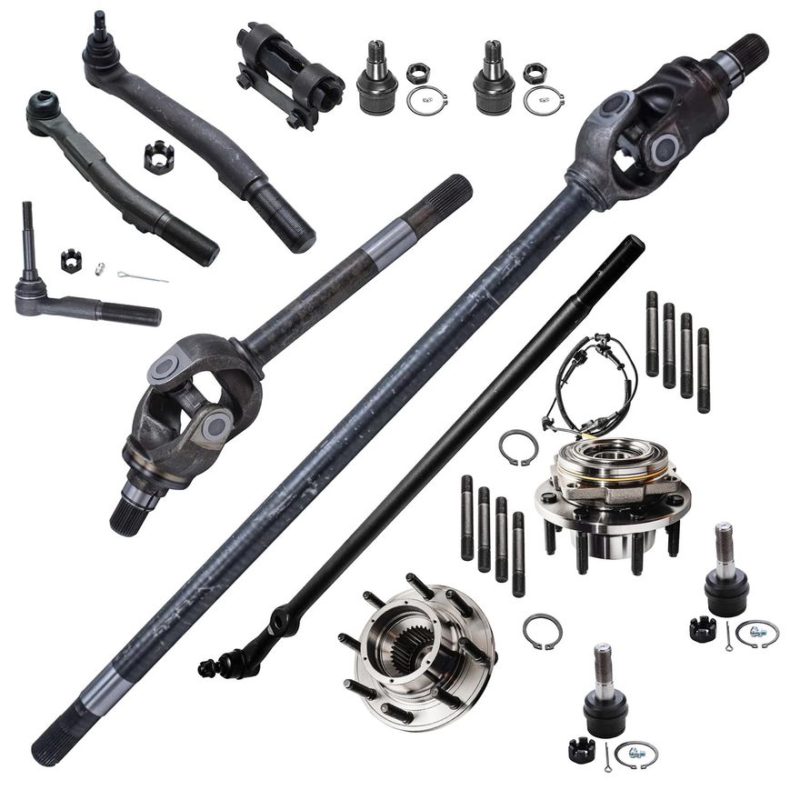 Main Image - Front CV Axle Hubs Tie Rods