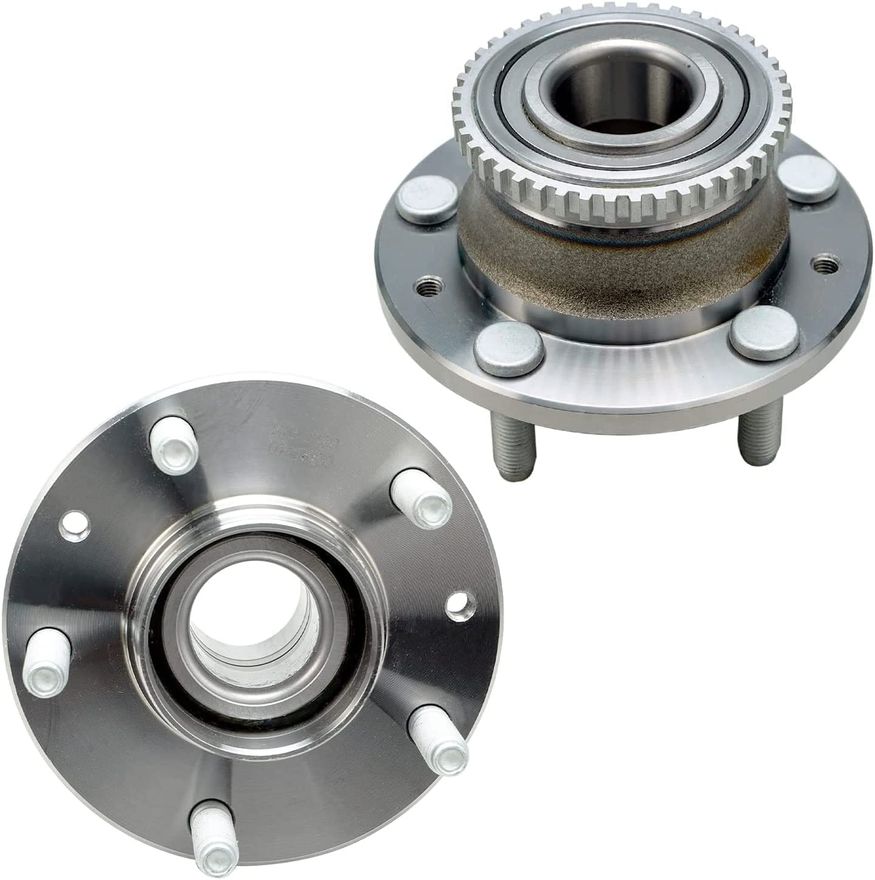 Rear Wheel Hub and Bearings - 512269 x2