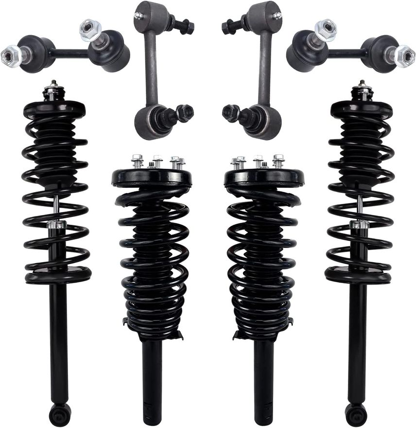 Main Image - Front & Rear Struts Sway Bars